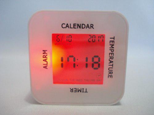 Relógio Digital 4 em 1 Multiuso Timer Termometro Alarme - Mega Light