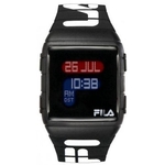Relogio digital bonito fila preto elegante esportivo cronometro alarme luz noturna masculino e feminino