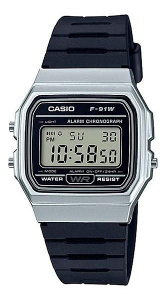 Relógio Digital Casio Vintage Unisex F-91wm-7adf