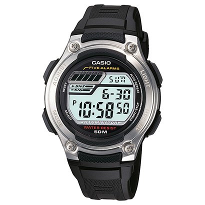 Relógio Digital Casio W-212H-1AVDF Masculino