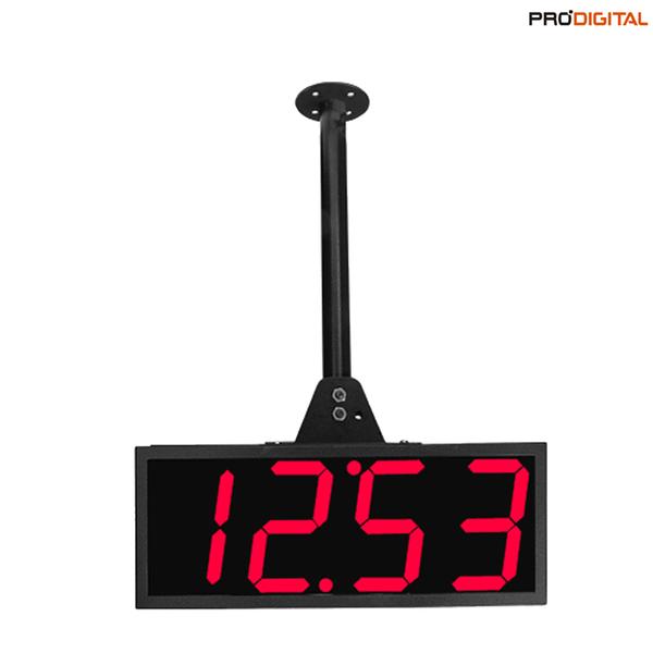 Relógio Digital de Parede com 4 Dígitos e Alcance de 60m Dupla Face RDI-1GDF Pró-Digital