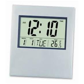 Relogio Digital de Parede ou Mesa com Termometro Medidor de Temperatura, Calendario e Despertador