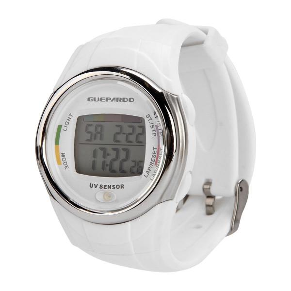 Relógio Digital de Pulso UV Master White - Guepardo