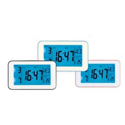 Relogio Digital Despertador Led com Medidor de Temperatura Calendario e Luz de Fundo