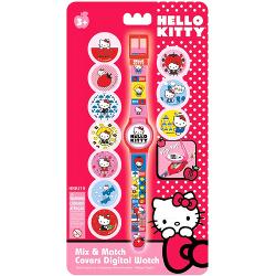 Relógio Digital Discos Hello Kitty