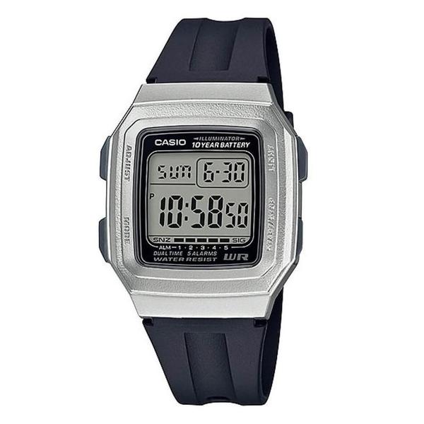 Relógio Digital Feminino Casio F-201WAM-7AVDF - Prata