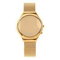 Relógio Digital Feminino Chilli Beans Fashion Espelhado Dourado - RE.MT.0461.2121 M