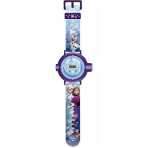 Relógio Digital Infantil Frozen C/ Projetor Original Intek