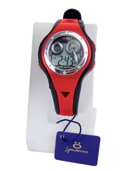 Relógio Digital Infantojuvenil com Alarme Pulseira Silicone - Orizom