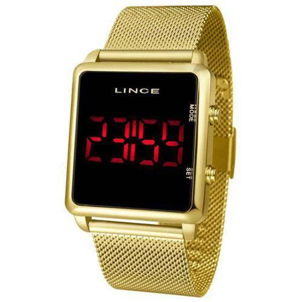 Relógio Digital Lince Dourado MDG4596L PXKX 682879