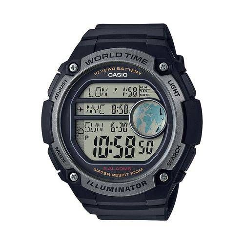 Relogio Digital Masculino Casio AE-3000W-1AVDF