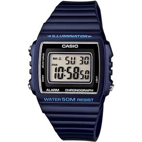 Relógio Digital Masculino Casio W-215H-2AVDF - Azul