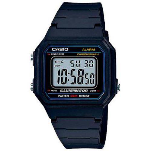 Relógio Digital Masculino Casio W-217H-1AVDF