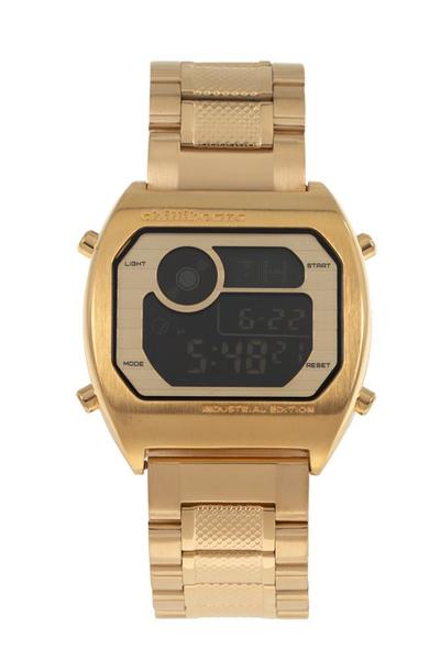 Relógio Digital Masculino Chilli Beans Industrial Edition Dourado