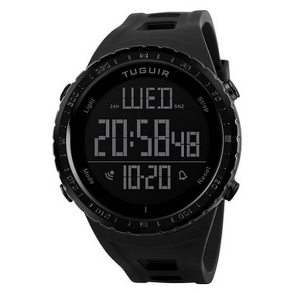 Relógio Digital Masculino Tuguir Resistente a Água Tg1246