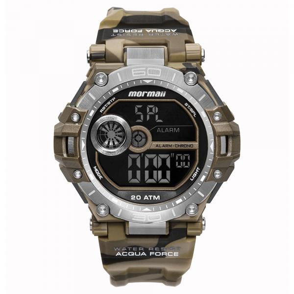 Relógio Digital Mormaii Acqua Force Camuflado Mo14073ab/8m