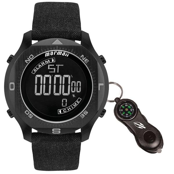 Relógio Digital Mormaii Masculino Pro Preto Mo11273d/k2c