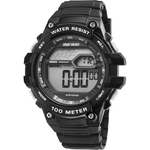 Relógio Digital Mormaii Silicone a Prova D'água Wave MO3480A/8K Masculino Preto