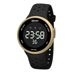 Relogio Digital Preto Dourado Xgames Esportivo Xmppd545 Pxpx