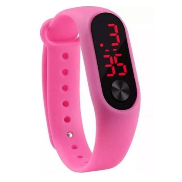 Relógio Digital Pulseira Corrida Bracelete Led Academia Feminino Masculino - Sobrinhos Moda