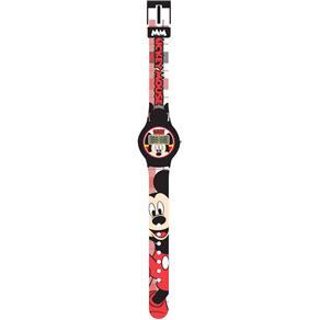 Relógio Digital Pulseira Vermelha Mickey - Intek