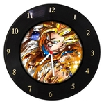 Relógio Disco De Vinil - Dragon Ball Goku Super Sayajin