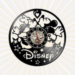 Relógio Disney Mickey Minnie Desenhos TV Infantil Vinil LP