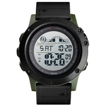 Relógio dos homens Outdoor Sports Dual Time Cronômetro Chrono Alarm relógio eletrônico