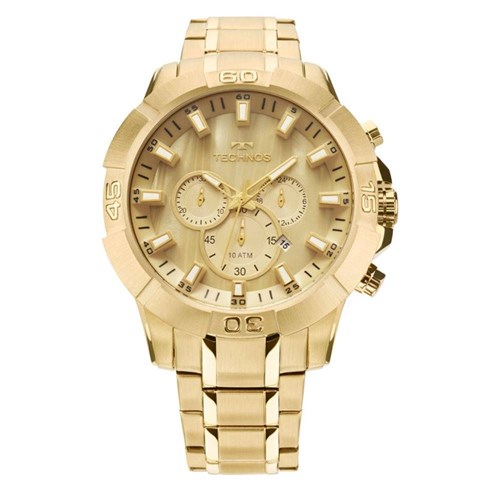 Relógio Dourado Masculino Legacy Technos JS26AE/4X