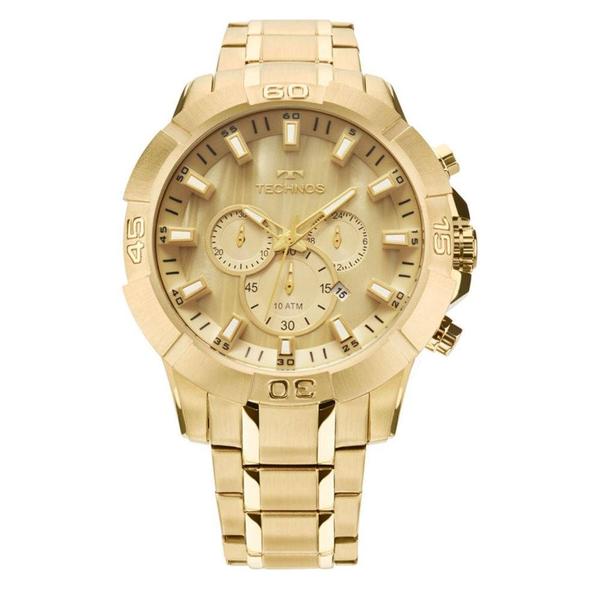 Relógio Dourado Masculino Legacy Technos JS26AE/4X