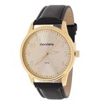 Relógio Dourado Masculino Mondaine 3atm 23482