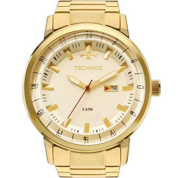 Relogio Dourado Technos 2115lap/4x Classic Golf 36570