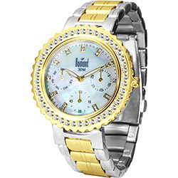 Relógio Dumont Feminino Analógico Fashion Troca Pulseira e Catraca SK75075R