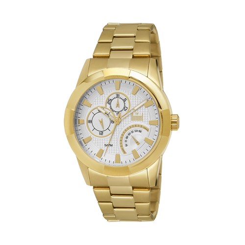 Relógio Dumont Moderno Masculino Dourado Analógico Dujr00ac/4K