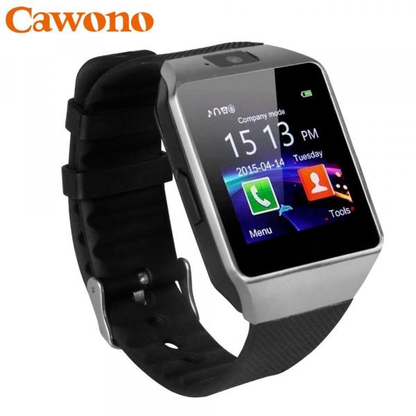 Relógio DZ09 Smartwatch Bluetooth Digital Whatsapp Câmera P/ Android Inteligente-Prata - Cawono