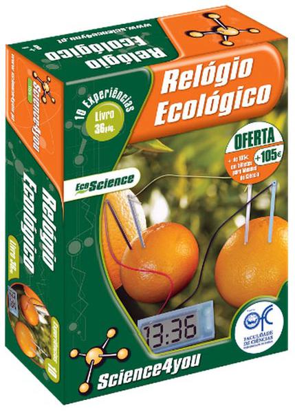 Relógio Ecológico - Science4you