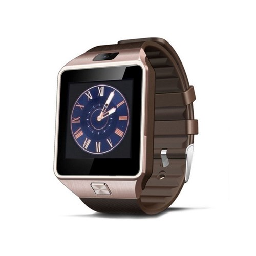 Relógio Eletrônico Smartwatch Dz09 (Marrom)