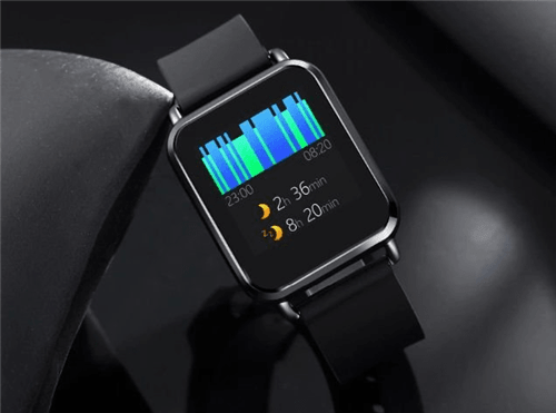 Relógio Eletrônico Smartwatch Q3 (Preto Silicone)