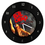 Relógio Em Disco De Vinil - A Morte Do Demônio - Mr. Rock