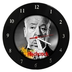 Relógio Em Disco De Vinil - Alfred Hitchcock - Mr. Rock