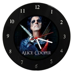Relógio Em Disco De Vinil - Alice Cooper - Mr. Rock