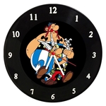 Relógio Em Disco De Vinil - Asterix e Obelix - Mr. Rock
