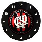 Relógio Em Disco De Vinil - Atlético Paranaense - Mr. Rock