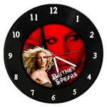 Relógio Em Disco De Vinil - Britney Spears - Mr. Rock