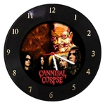 Relógio Em Disco De Vinil - Cannibal Corpse - Mr. Rock
