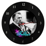 Relógio Em Disco De Vinil - Federico Fellini - Mr. Rock