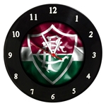 Relógio Em Disco De Vinil - Fluminense - Mr. Rock