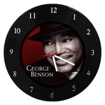 Relógio Em Disco De Vinil - George Benson - Mr. Rock
