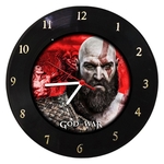 Relógio Em Disco De Vinil - God Of War - 03 - Mr. Rock