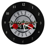 Relógio Em Disco De Vinil - Guns N Roses 2 - Mr. Rock